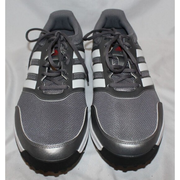 Adidas Tech Response 2.0 Gray White Mens Wide Spike Golf Shoes Sz 13.5 NIB main image 4